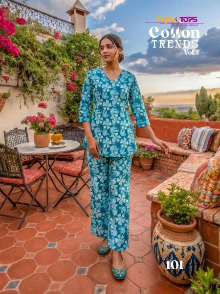 Tips & tops cotton trends vol 5 coord set bulk purchase online